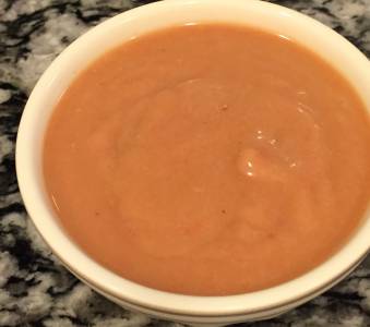 トマトとアボカドの甘酒ガスパッチョ