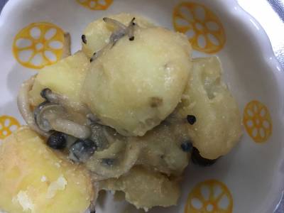 じゃがいものみそ炒め