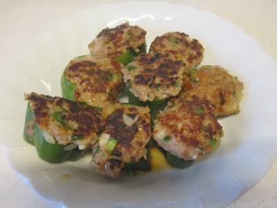 丸ごとピーマンシューマイ