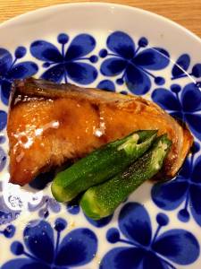 ぶりの照り焼き