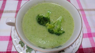 じゃがいもとブロッコリーのポタージュ