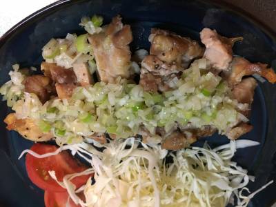 チキンソテー ねぎ塩だれ