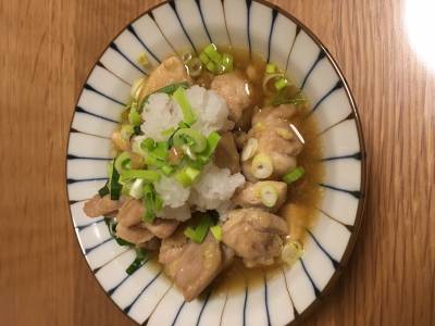 鶏の煮おろし