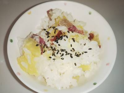 さつまいもご飯