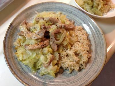 伝説の肉野菜炒め