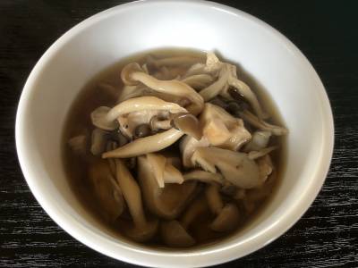 きのこの早うまスープ