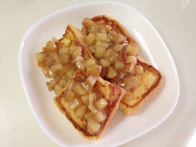 食パンのフレンチトースト