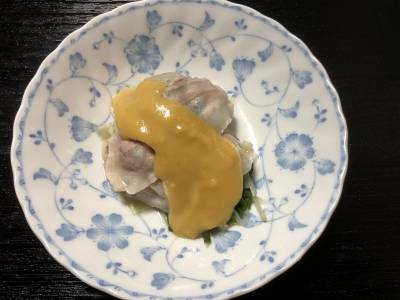 牛肉の黒こしょうしゃぶしゃぶ