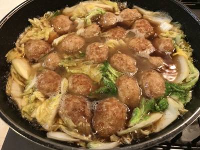 豚だんごと白菜のとろとろ煮