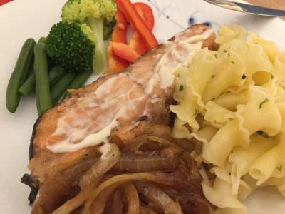 照り焼きサーモン