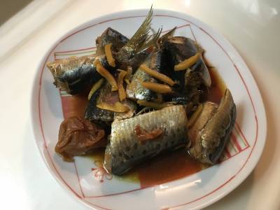 いわしの梅煮