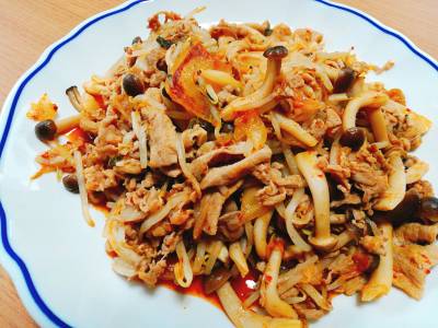 豚キムチポン酢