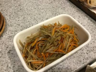 きんぴらごぼう