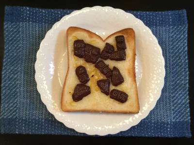 マーマレードチョコトースト