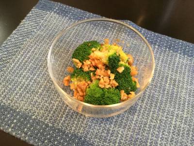 ブロッコリーのくるみあえ