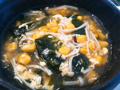 中国風コーンスープ