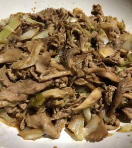 豚肉みそいため