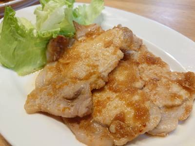 豚のしょうが焼き