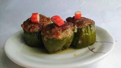 丸ごとピーマンシューマイ