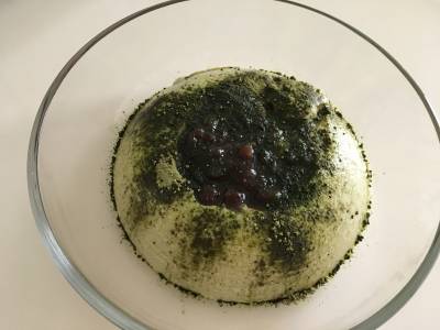 抹茶でかプリン