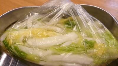 塩もみ白菜のつくり方