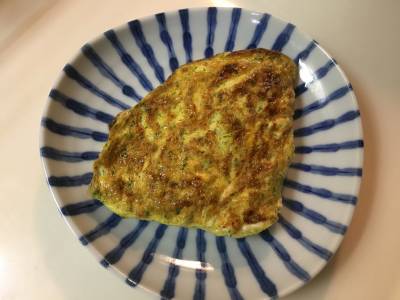 じゃこと青のりの卵焼き