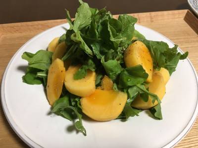 なしとルッコラのサラダ レシピ 有元 葉子さん みんなのきょうの料理 おいしいレシピや献立を探そう