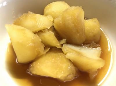 じゃがいもの甘辛煮