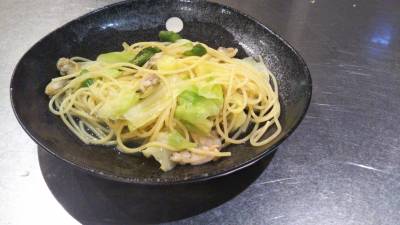 アスパラボンゴレビアンコ