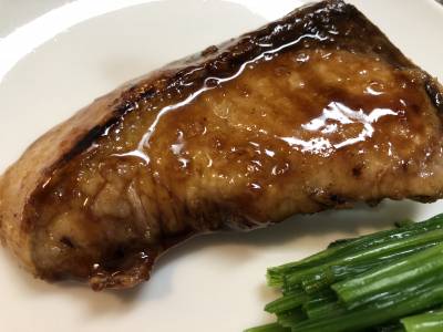 ぶりの照り焼き