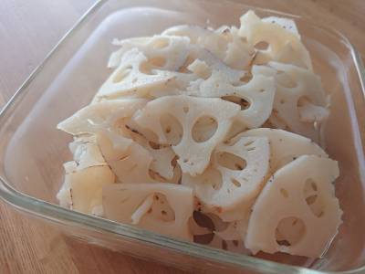 れんこんの中国風甘酢漬け