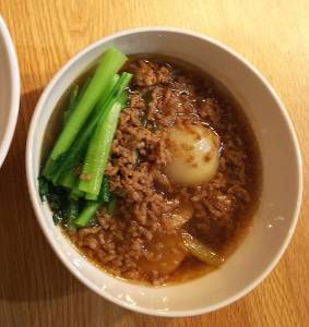 かぶの豚そぼろ煮