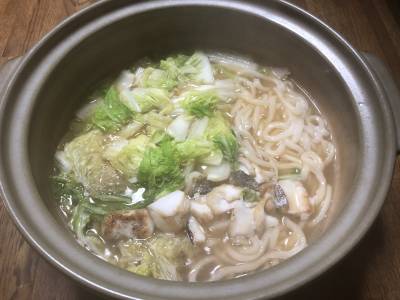 たらとねぎのしょうが煮