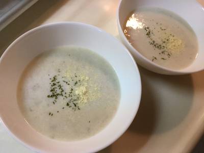 れんこんのシャキとろポタージュ