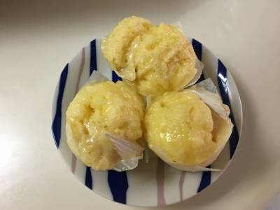 チーズ蒸しパン