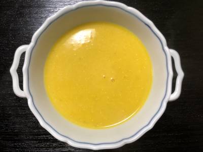かぼちゃの豆乳スープ
