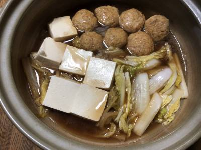 豚だんごと白菜のとろとろ煮