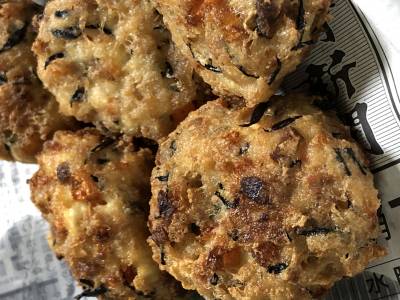 落とし揚げがんも