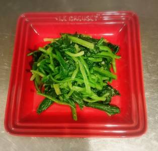 ほうれんそうのナムル