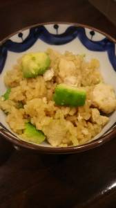 アボカドの炊き込みご飯