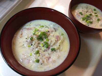 洋風とろろスープ