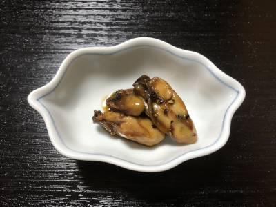 かきの黒こしょう煮