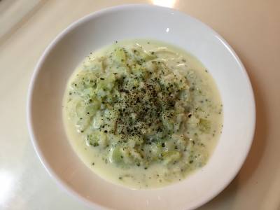 ブロッコリーとカリフラワーのポタージュ