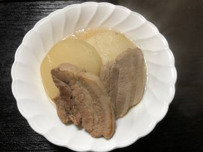 大根と豚バラのべっこう煮