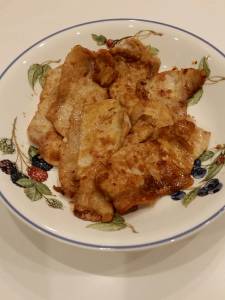 豚のしょうが焼き