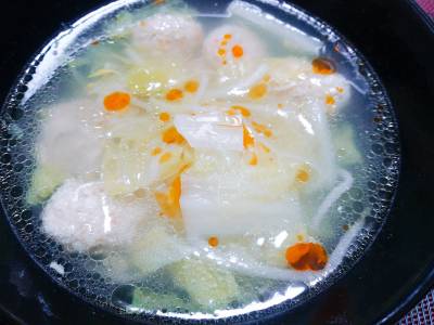 白菜の鶏スープ煮