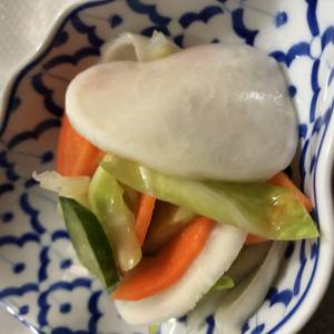 野菜の即席漬け