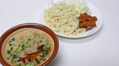 冷や熱!肉うどん