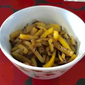 さつまいものきんぴら