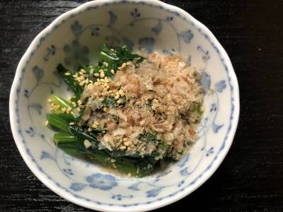 ほうれんそうの煮びたし